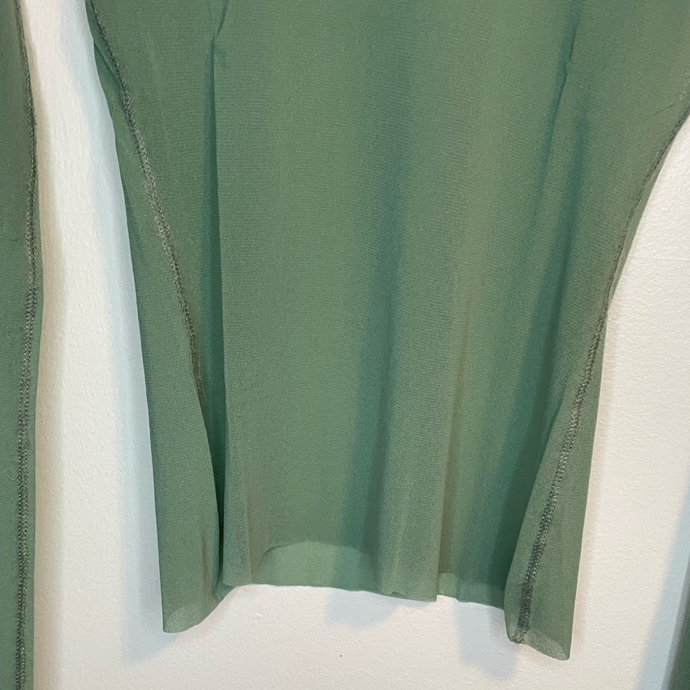 Jean Paul Galtier Green Mesh Long sleeve top for Women - Picture 7 of 7